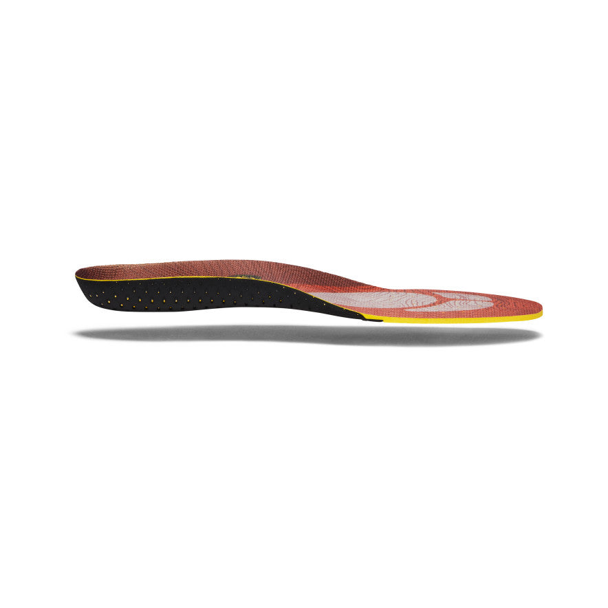 Men's K 10 Replacement Insoles for Hiking & Work Boots - Breathable Arch Support, Cushioned Comfort (Burnt Orange) - Ideal for Outdoor Activities, Construction Work & All-Day Wear