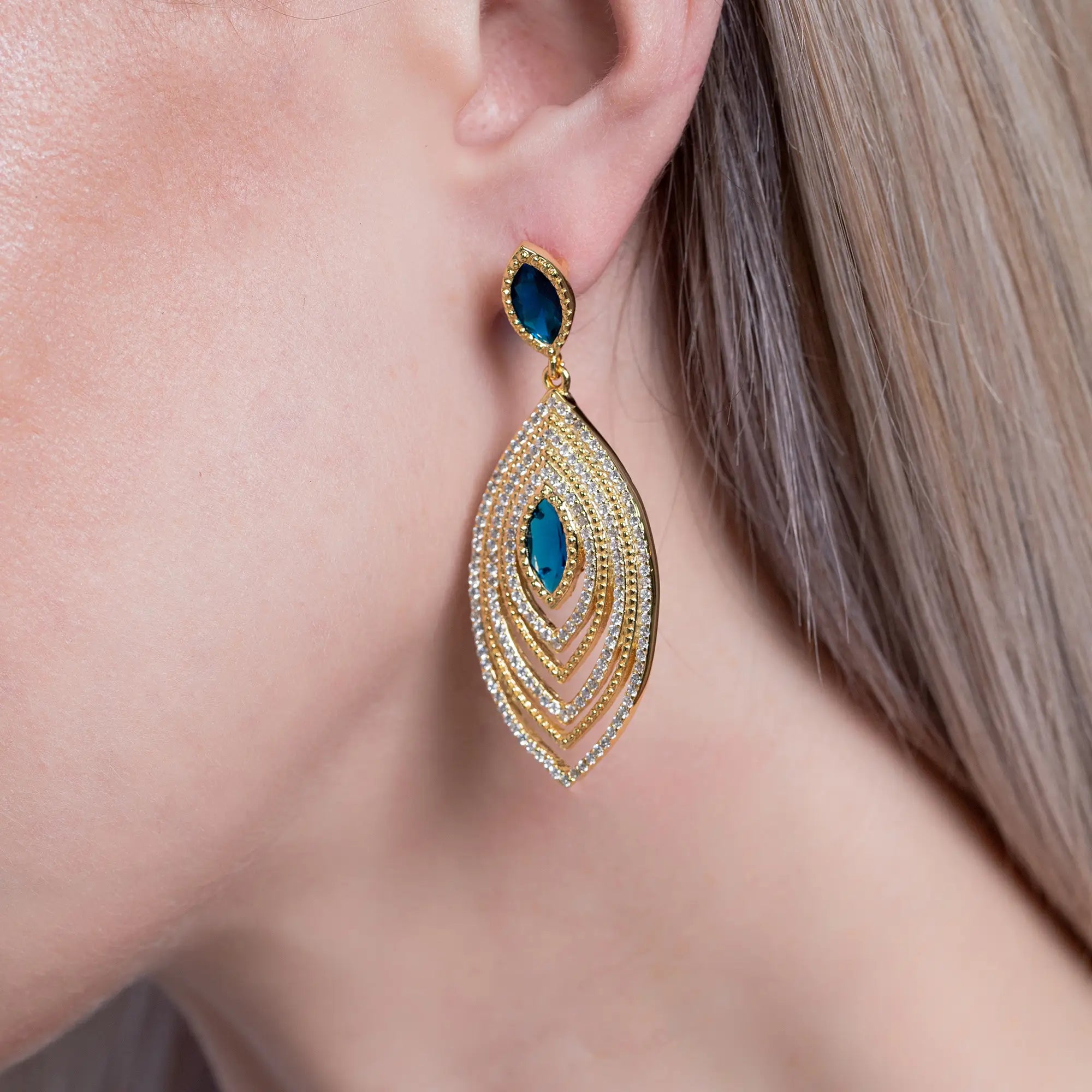 Paris Helix Earrings for Women - Elegant French Inspired Hoop Earrings for Cartilage & Helix Piercing - Perfect for Parties, Weddings & Everyday Wear