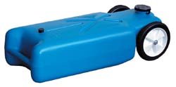 H&H Engineering 11104 RV Trailer Portable Holding Tank - 22 Gallon Waste Water Tote-Along Kit for Camping, Boondocking & Outdoor Adventures