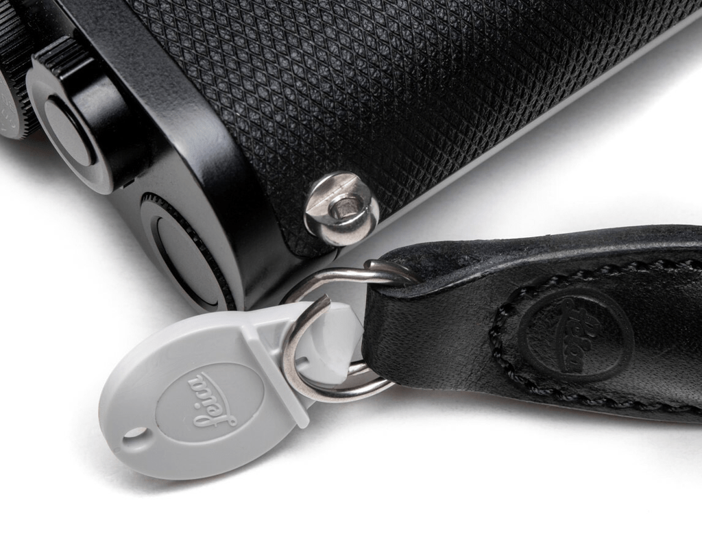 Leica Camera Rope Strap - 100cm Adjustable Neck Strap for DSLR & Mirrorless Cameras (Black & White) - Perfect for Travel, Street Photography & Everyday Use