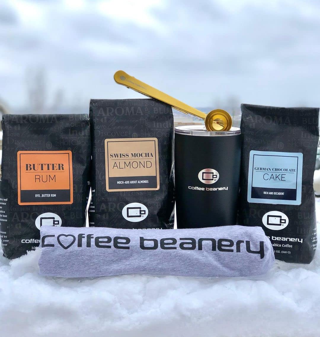 Premium Swiss Mocha Almond Flavored Arabica Coffee - Medium Roast Whole Bean (3LB Bag) - Rich & Smooth Specialty Coffee for Home Brewing, Office Break or Gift Giving