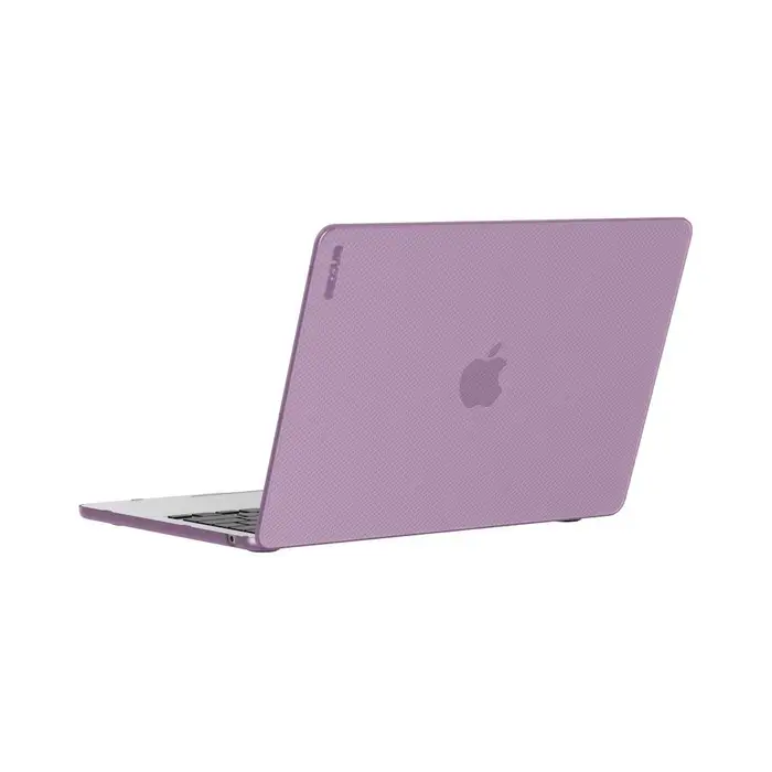 InCase Dots Protective Case for MacBook Air 13-inch M2 (2022 Model) - Ice Pink | Slim Shell Cover for Travel, Work & School