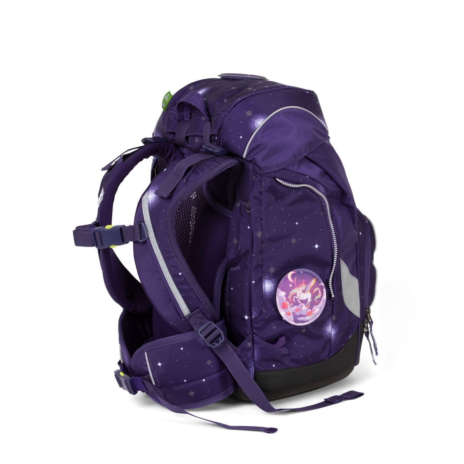 ergobag Pack School Backpack 6-Piece Set - Beargasus Glow Edition | Lightweight Durable Kids Bookbag for Elementary Students | Perfect for School, Travel & Outdoor Adventures