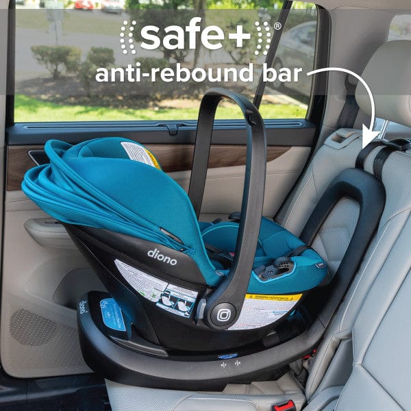 DIONO LiteClik®30 RX SafePlus™ Infant Car Seat with Base - Lightweight & Safe Baby Car Seat for Newborns - Perfect for Travel, Daily Commute & Family Road Trips