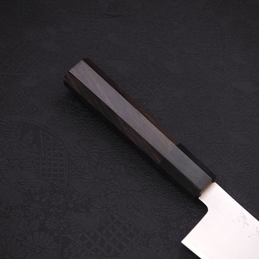 Premium Santoku Knife 180mm - ZDP-189 High Carbon Stainless Steel Blade with Polished Buffalo Ebony Handle - Professional Japanese Kitchen Knife for Slicing, Dicing & Precision Cutting - Perfect for Chefs & Home Cooks