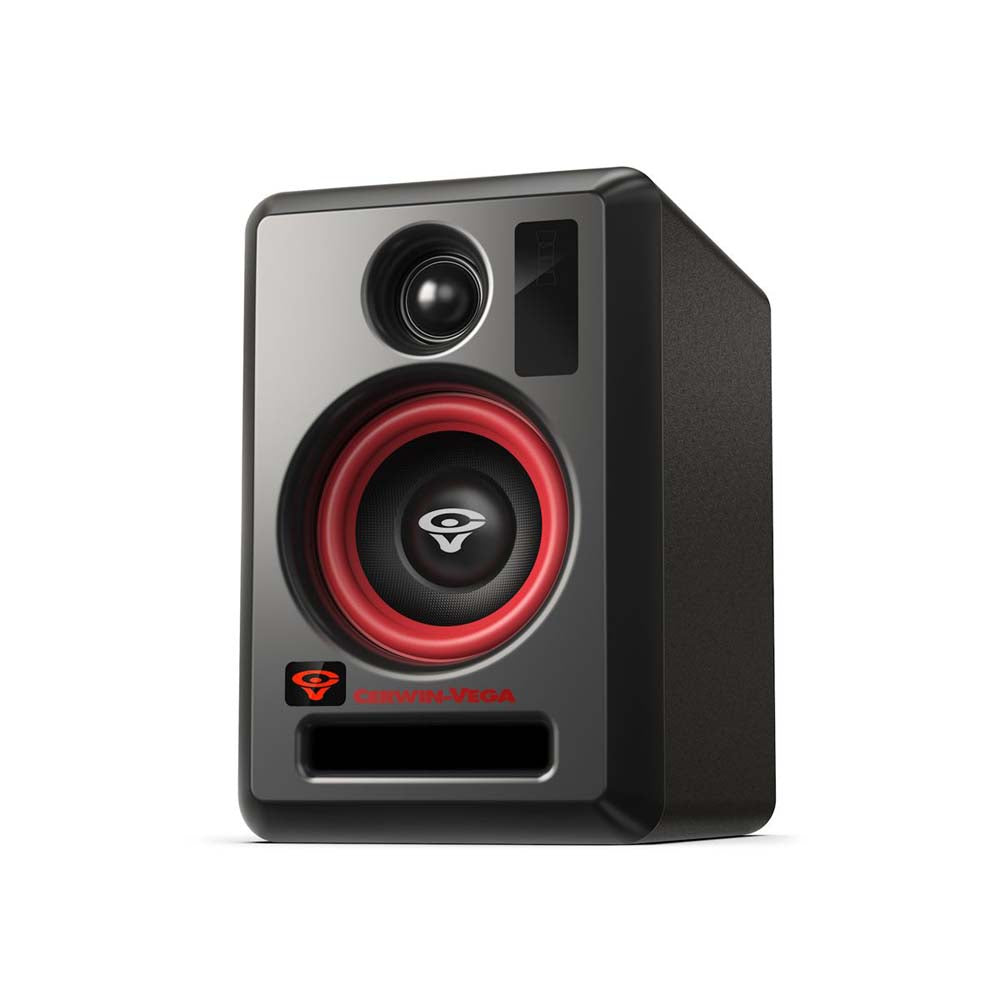 Cerwin Vega VEGA4SB SAT 4 2-Way Studio Monitor Speaker - Professional Audio for Home & Studio Recording, DJ Setup, Music Production (SAT Version Only)