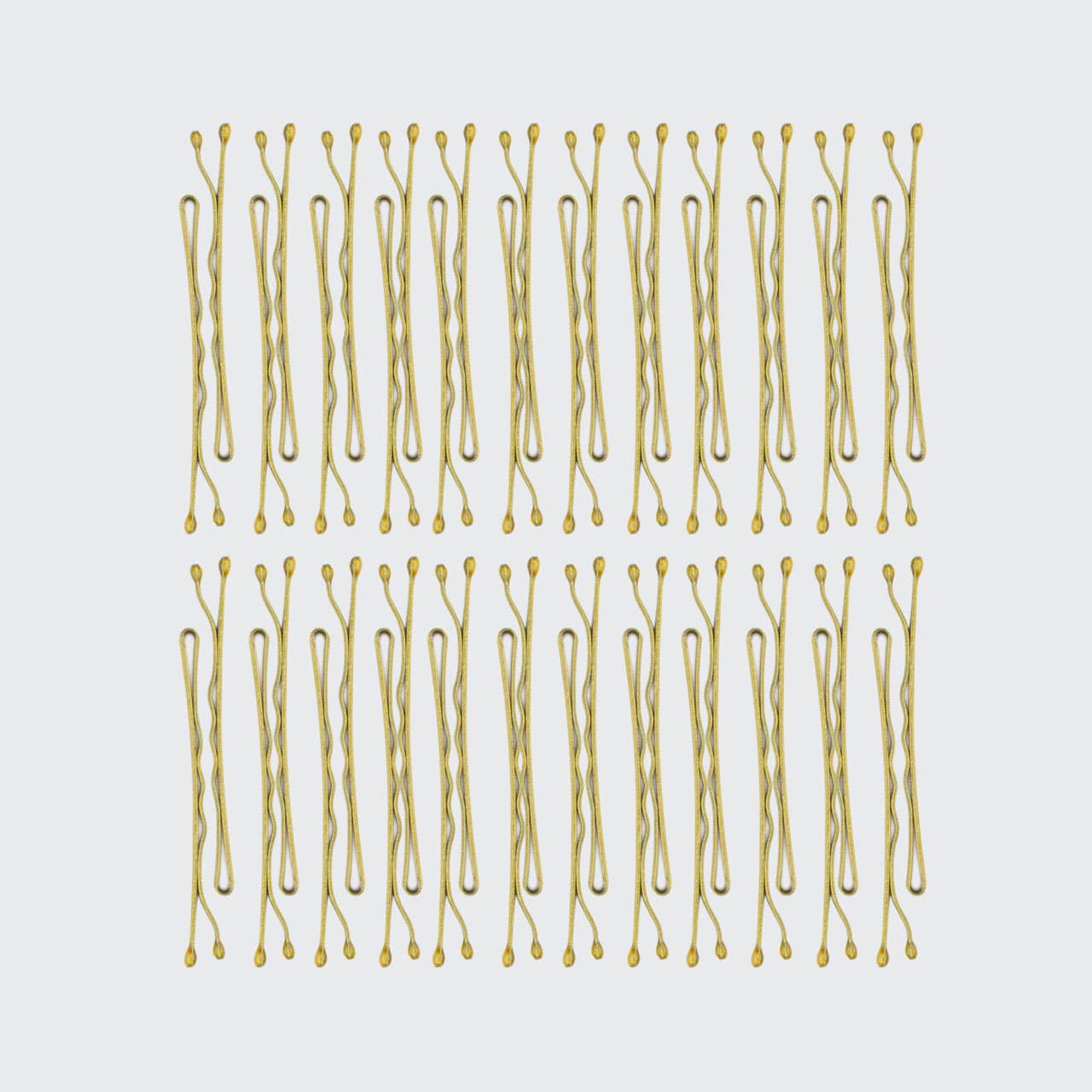 45-Piece Essential Bobby Pins for Blonde Hair - Strong Hold Hair Clips for Women, Styling, Updos & Everyday Use