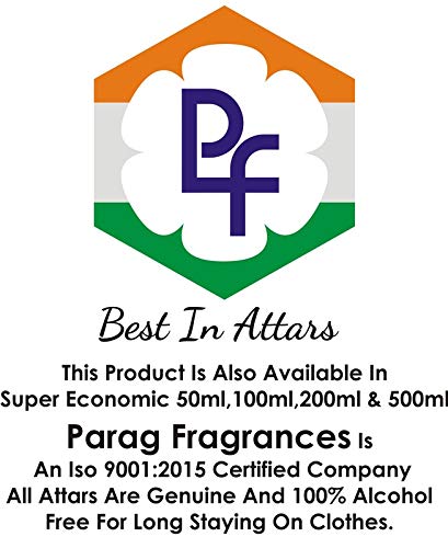 Parag Fragrances Cleopatra Attar 6ml - Handcrafted Wooden Perfume Bottle | Premium Indian Attar by PF | Perfect for Meditation, Gifting & Special Occasions