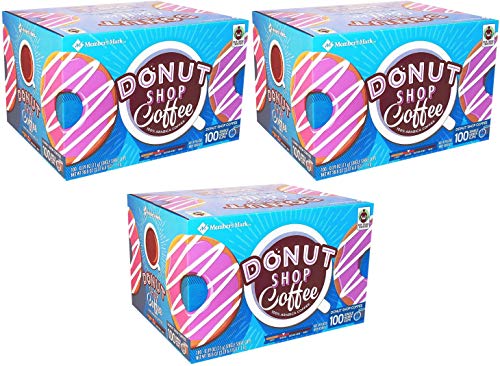 Member's Mark Donut Shop Coffee (100 Single-Serve Cups) 38.8 Oz - Medium Roast K-Cup Pods for Keurig Brewers - Perfect for Breakfast, Office & Home Use