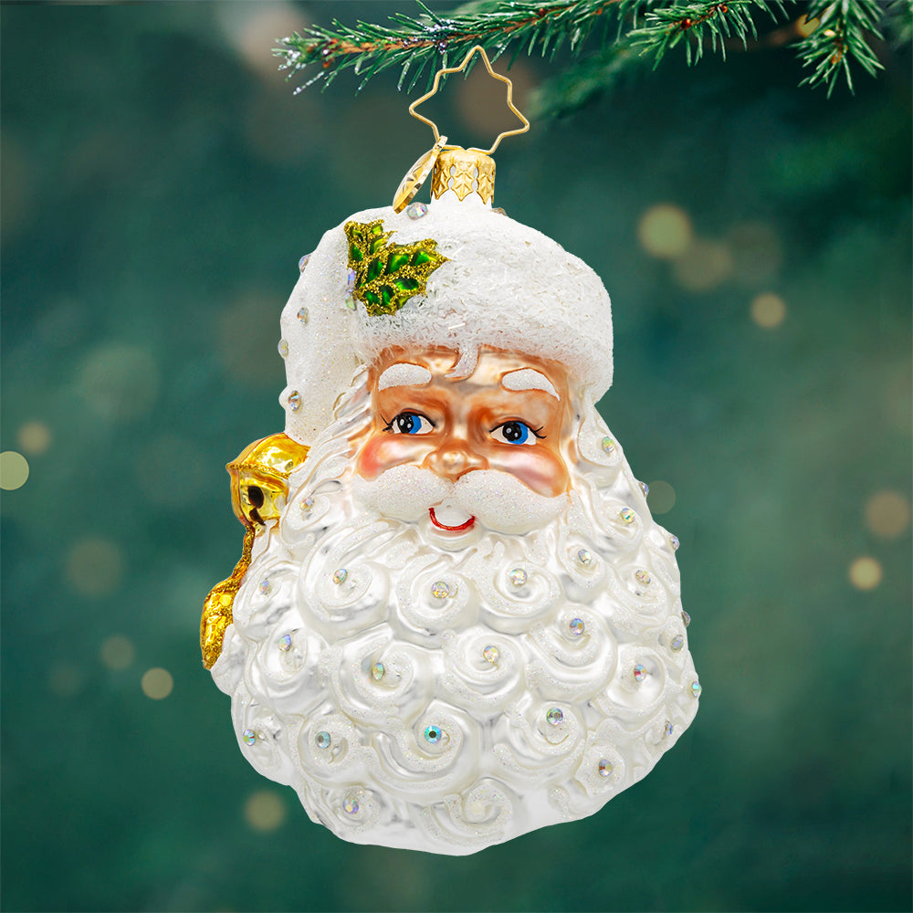 October Birthstone Jewelry - Santa Pendant Necklace for Women | Perfect Gift for Christmas, Birthday & Special Occasions