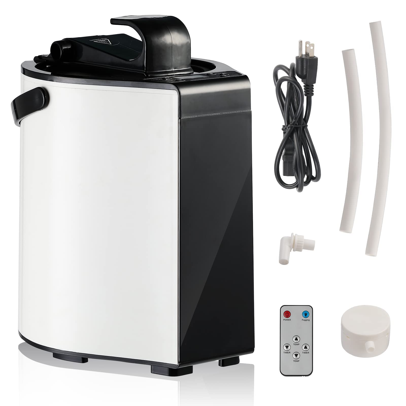Portable 3L Stainless Steel Sauna Steamer with Remote Control & Smart Touch - Home Spa Detox Machine for Body Moisturizing & Relaxation | Perfect for Facial Care, Yoga Sessions & Post-Workout Recovery