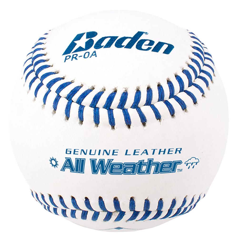Premium All-Weather Baseballs - 12 Pack (1 Dozen) for Outdoor Training, Practice & Games - Durable Synthetic Leather Cover for Year-Round Play