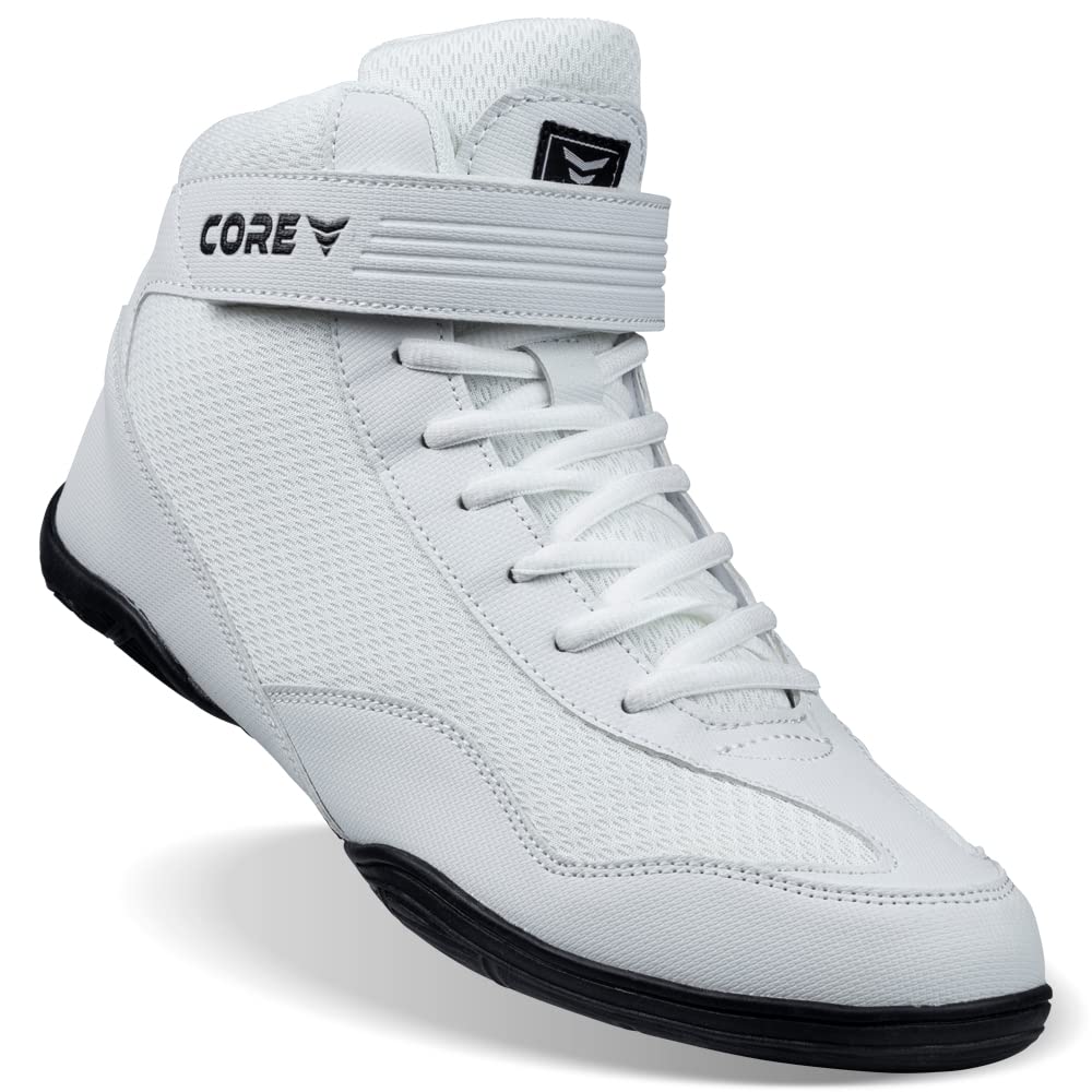 **CORE Wrestling Shoes for Men, Women & Kids – High Traction, Durable Combat Sports Footwear for Wrestling, Boxing, Weightlifting & Bodybuilding – Lightweight Gym Shoes for Training & Competitions**