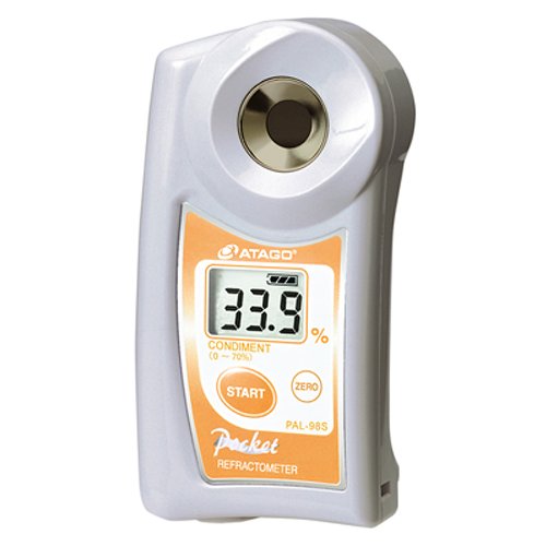 Atago PAL-27S Digital Handheld Refractometer for Soy Milk - Brix Measurement Tool for Dairy, Beverages & Food Processing - Perfect for Quality Control in Farms, Labs & Commercial Kitchens
