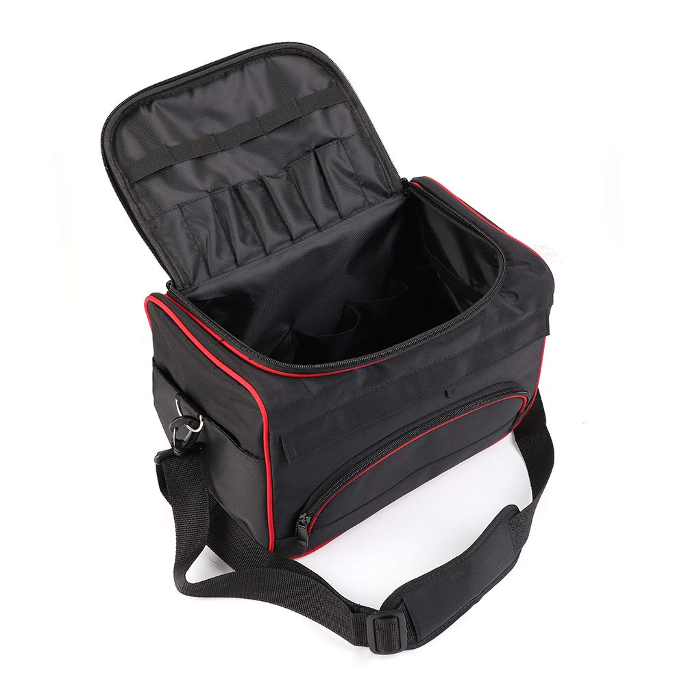 Professional Barber Tool Storage Bag - Salon Hairstyling Equipment Organizer, Multifunctional Portable Universal Barber Case for Travel & Home Use