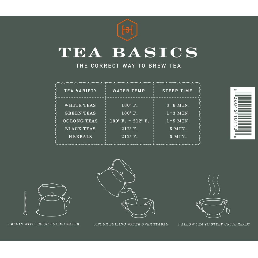 Harney & Sons Hot Cinnamon Spice Tea Bags - 50 Count | Premium Spiced Black Tea with Cinnamon & Clove | Perfect for Cold Weather & Relaxation