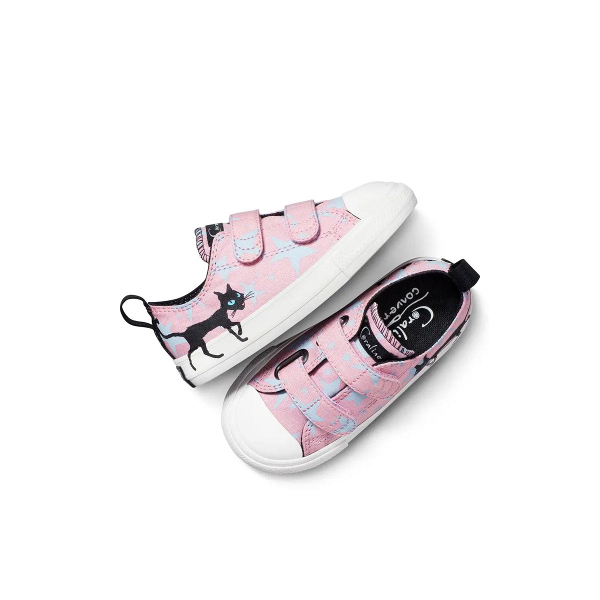 Coraline Toddlers Chuck Taylor All Star Easy On Sneakers - Lotus Pink | Comfortable Kids Shoes for Playground, Preschool & Daily Wear