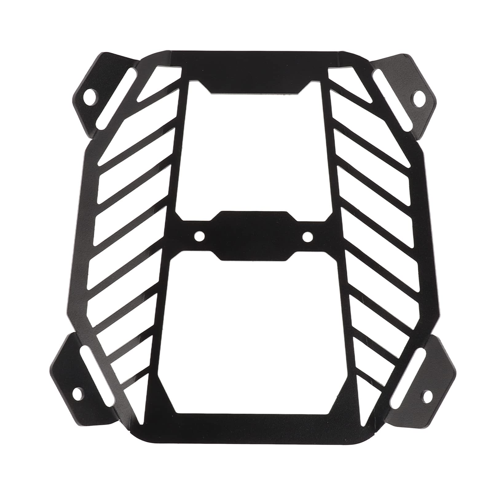 Carbon Steel Motorcycle Headlight Grille Cover - High Hardness Headlamp Protector with Easy Installation for Motorbike Accessories | Perfect for Off-Road, Street & Custom Bike Protection
