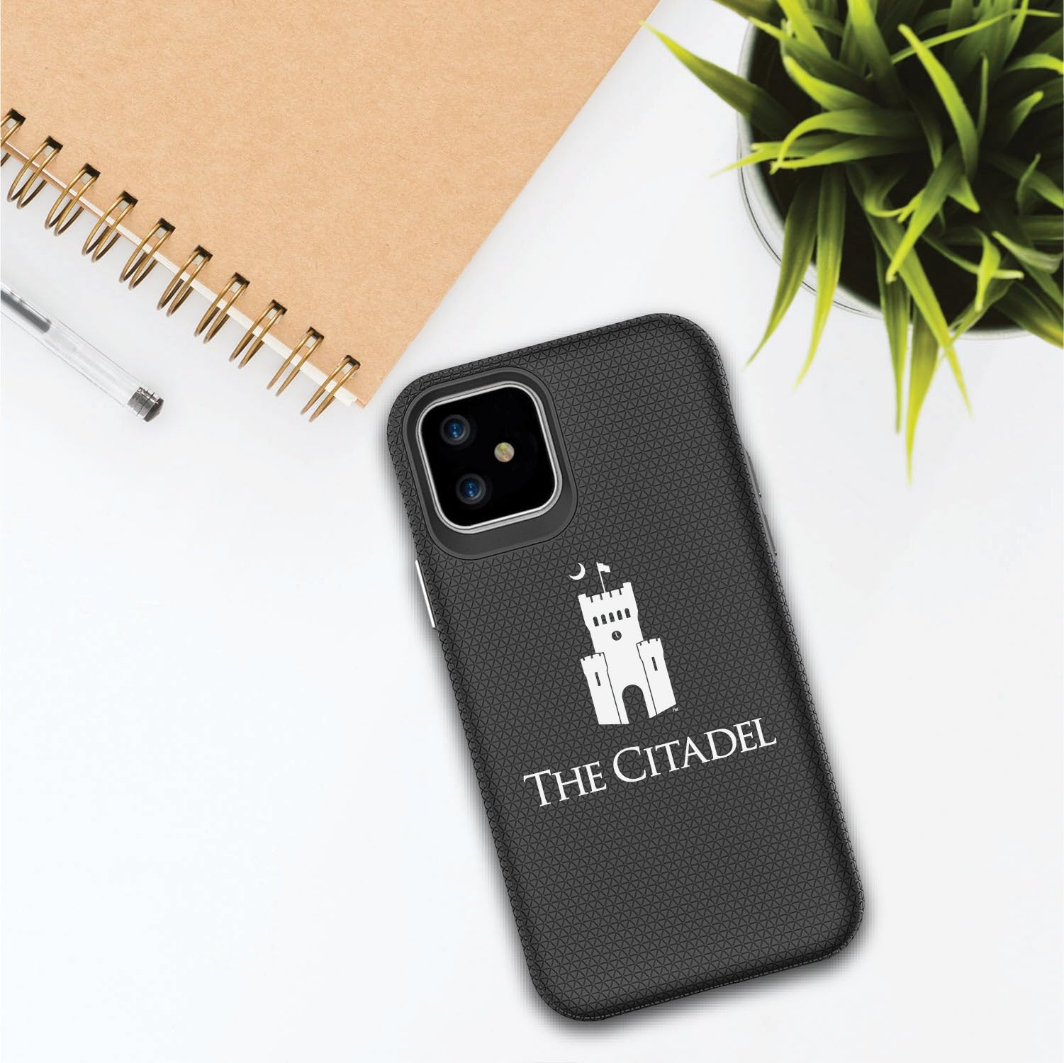 OTM Essentials Rugged Phone Case - Shockproof Hard Shell for iPhone 13 (The Citadel Series) | Perfect for Outdoor Adventures & Daily Protection