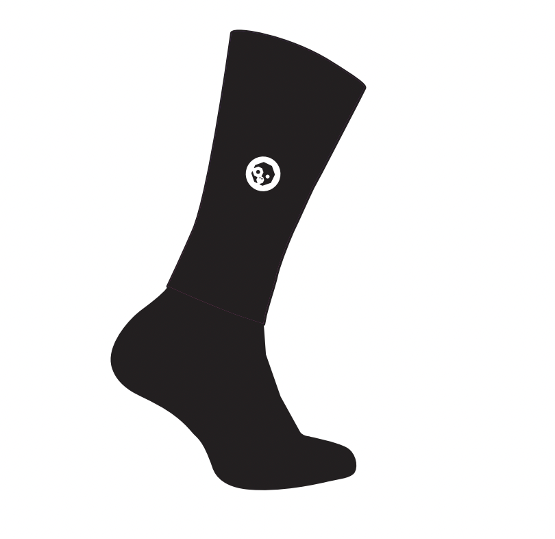 AERO Black Athletic Socks for Men & Women - Breathable Comfort Running Socks for Sports, Gym & Everyday Wear