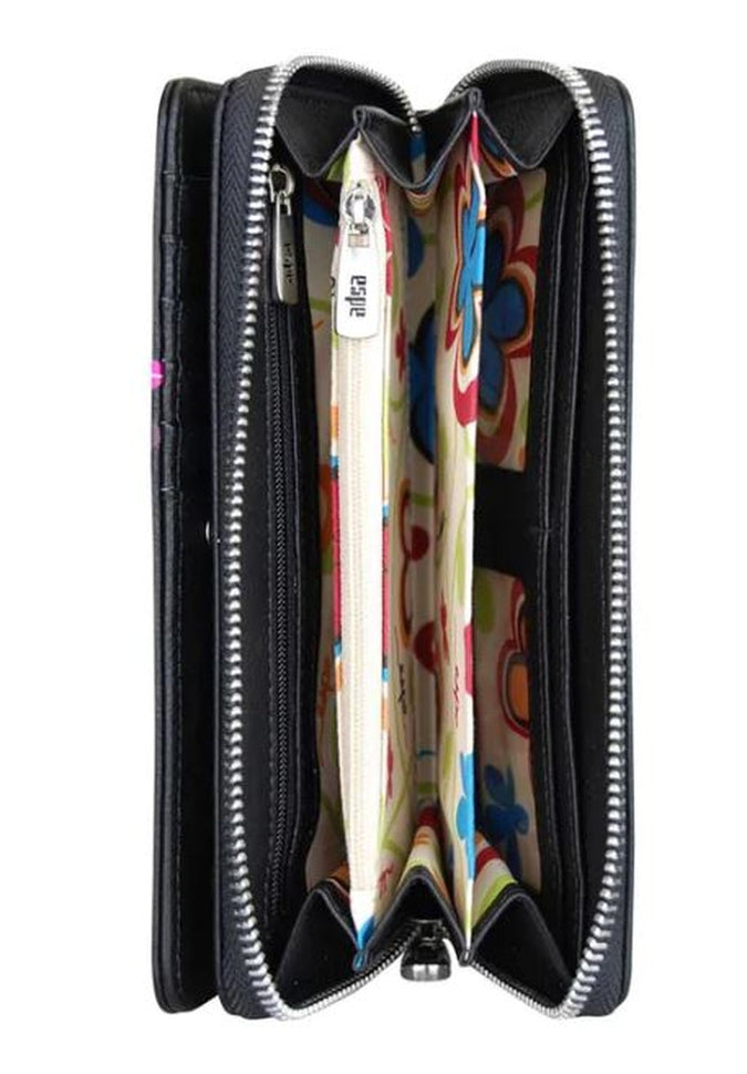Espe Joy Clutch Wallet for Women - Slim RFID Blocking Credit Card Holder with Wrist Strap | Perfect for Parties, Travel, and Everyday Use