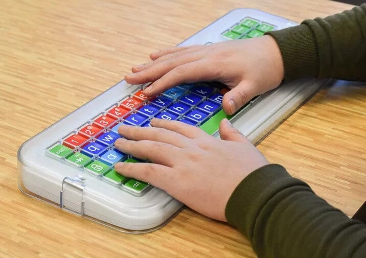 Clevy Keyguard - Ergonomic Keyboard Protector for Typing Comfort | Perfect for Office, Gaming & Coding