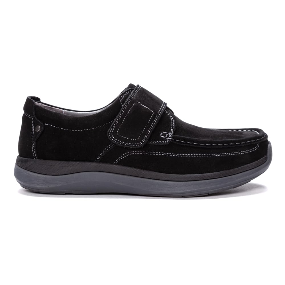 **Propét Men's Porter Slip-On Shoes with Hook & Loop Strap – Comfortable Casual & Travel Walking Shoes for Men**    *(Use: Ideal for daily wear, travel, work, and outdoor activities – lightweight and easy to slip on/off.)*