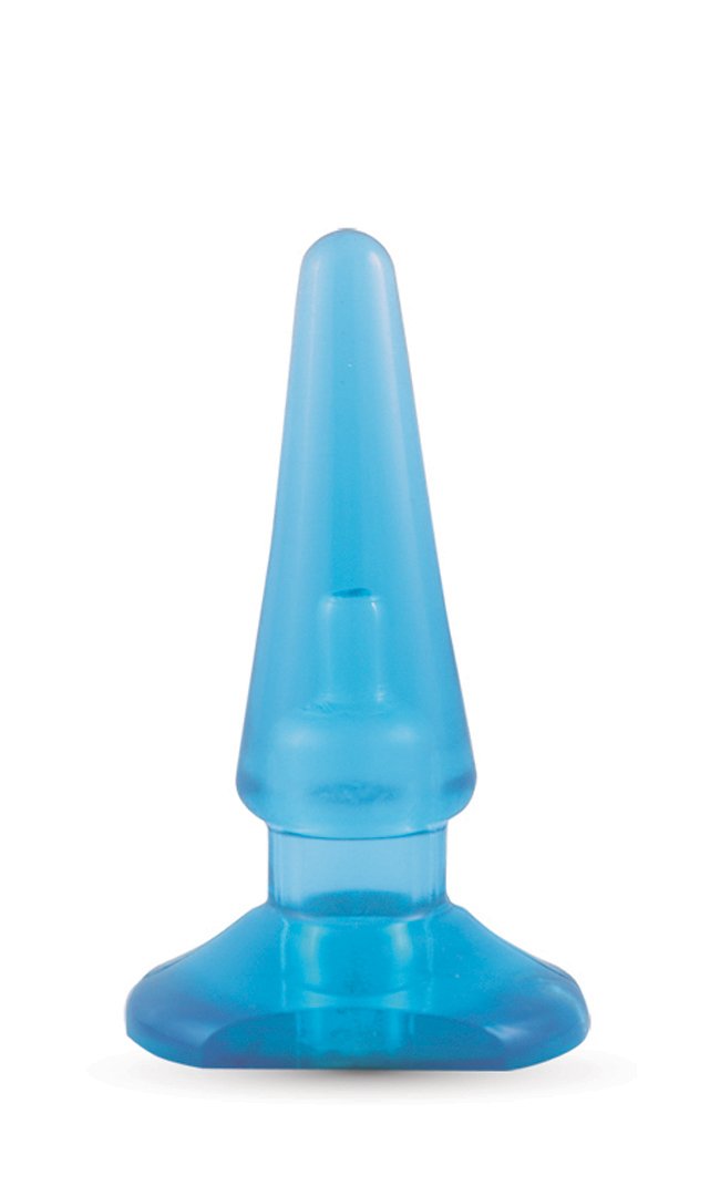 Blush Novelties B Yours Basic Anal Plug - Tapered Tip for Easy Insertion, Comfortable Base, 4 Inch Length & 1.25