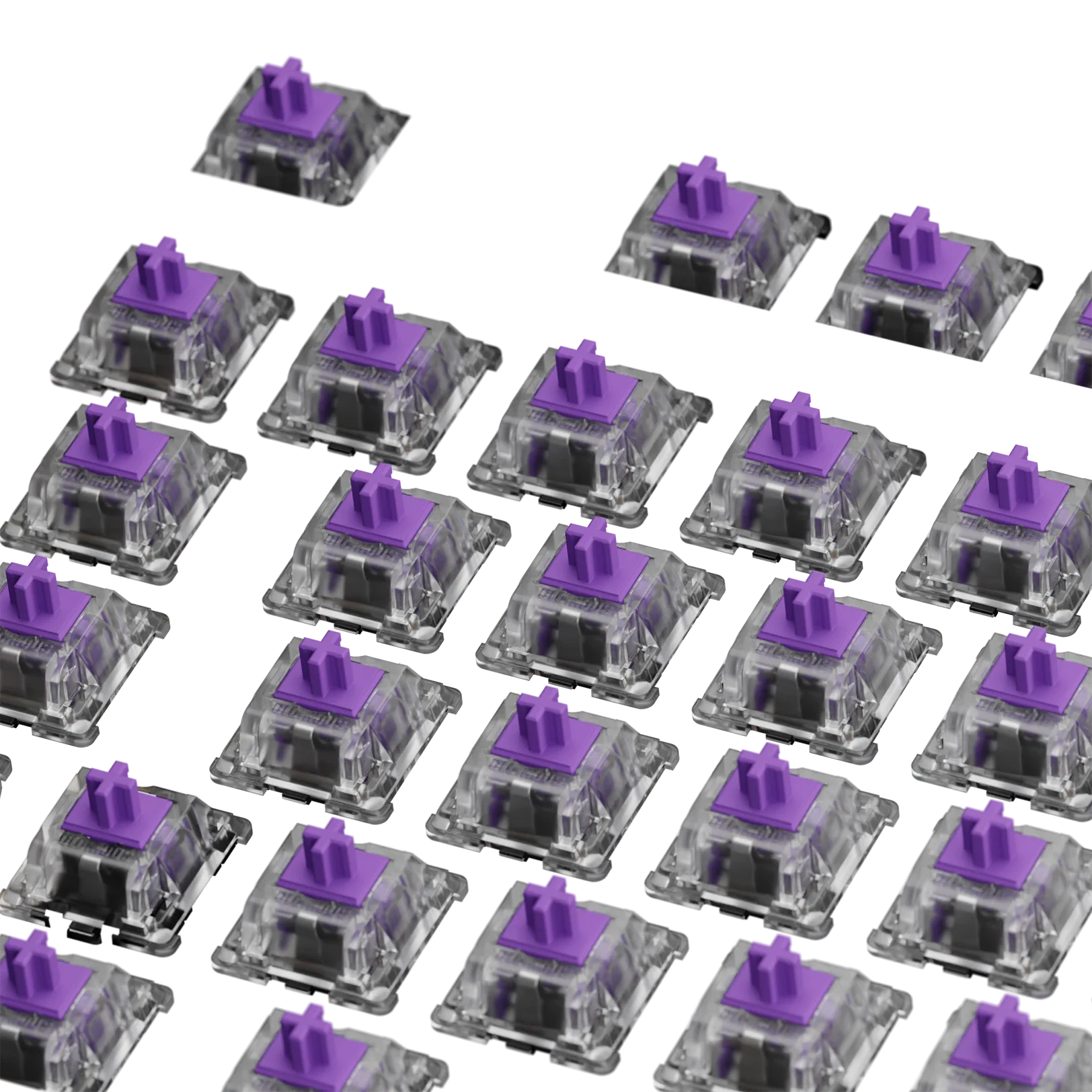 Glorious Mako Tactile Mechanical Keyboard Switches - MX Style, 100-Pack, ISO Compatible - Perfect for Gaming, Typing & Custom Keyboard Builds