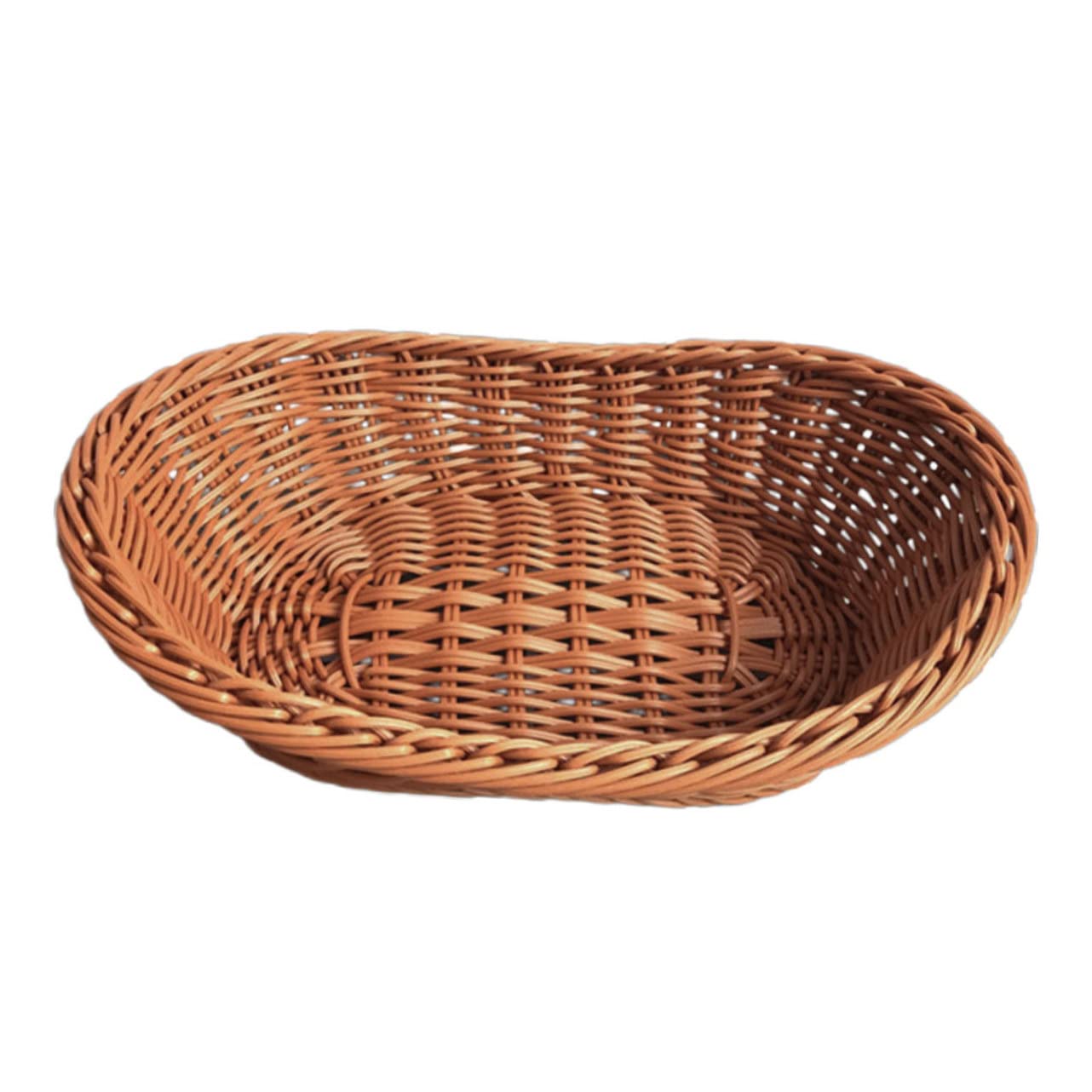 Vintage Plastic Storage Basket - Stylish & Durable for Fruits, Snacks, Chips | Perfect for Kitchen, Pantry & Picnic Organization