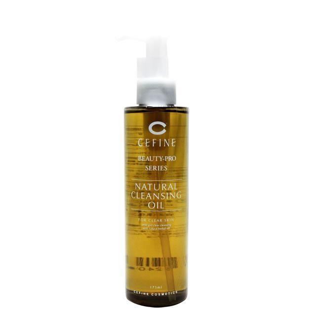 Cefine Natural Cleansing Oil 175ml | Gentle Makeup Remover & Deep Facial Cleanser | For Dry, Sensitive & Oily Skin | Perfect for Daily Skincare & Travel