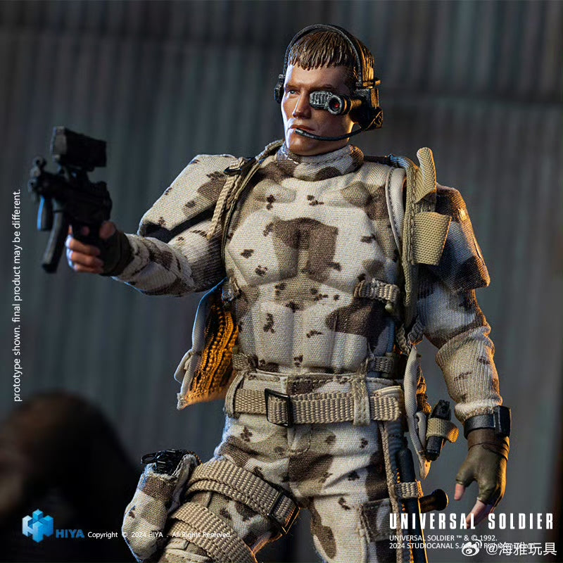 HIYA 6-inch 1/12 Scale Action Figure - Exquisite Super Series Universal Soldier Andrew Scott Collectible - Perfect for Display, Photography & Diorama Scenes