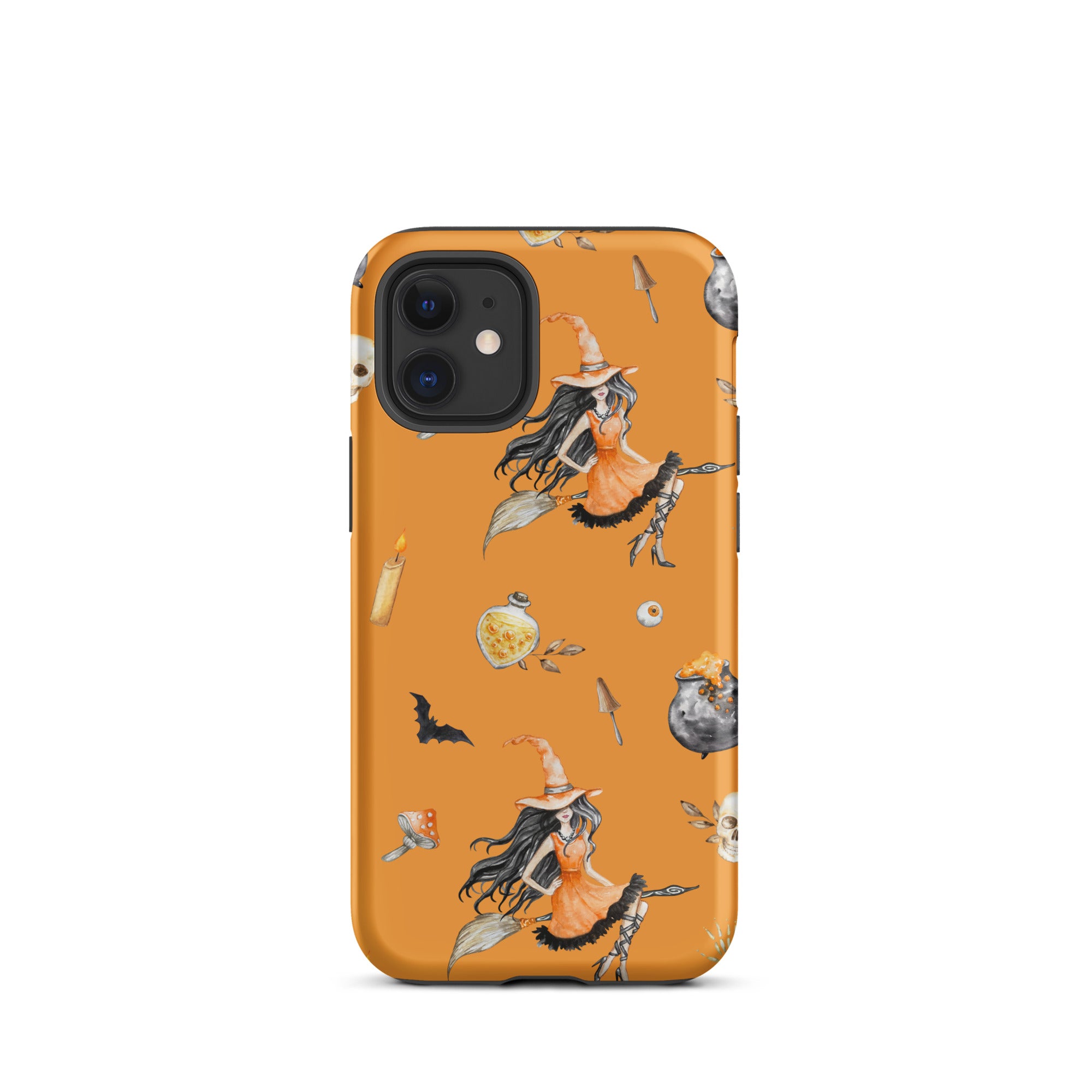 Premium Witch's Broomstick iPhone Case - Durable Protective Cover for iPhone 13/14/15 Pro Max - Perfect for Halloween, Cosplay & Witch-Themed Parties