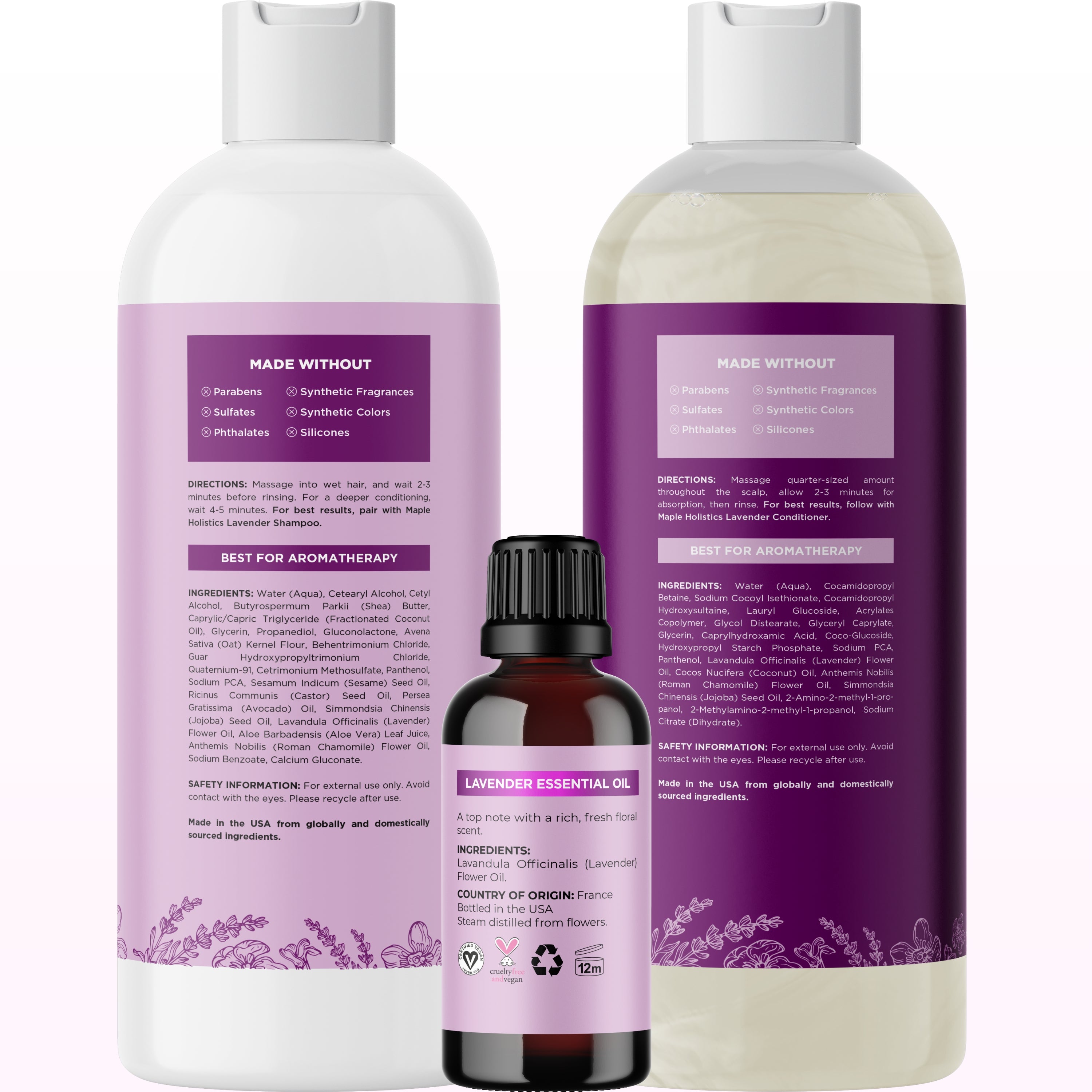 Premium Dried Lavender Bundles for Home Decor, Aromatherapy & Gifts - Perfect for Relaxation, Wedding Decor & DIY Crafts
