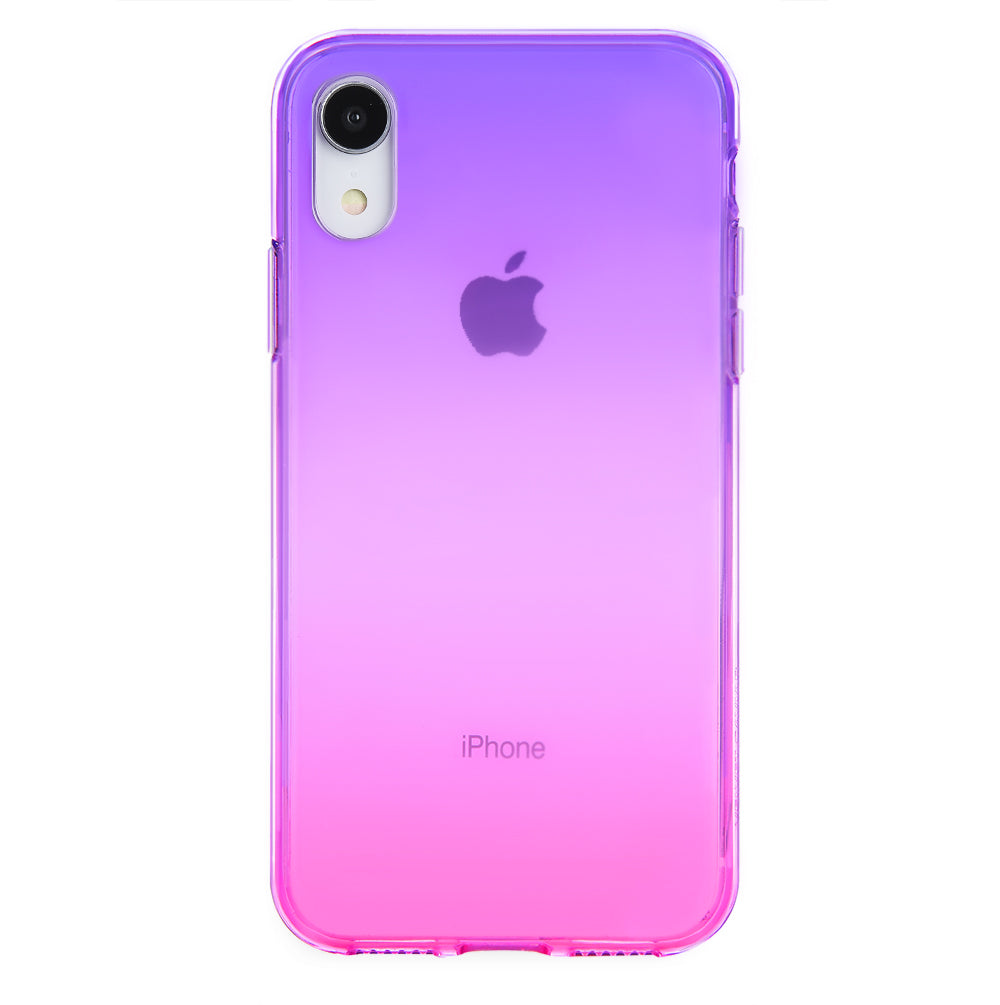 Violet Ombre iPhone Case - Trendy Gradient Color Protective Cover for iPhone 11, 12, 13, 14 - Perfect for Everyday Use, Travel & Fashion Accessories