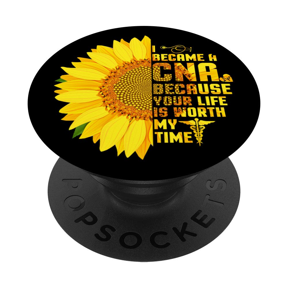 Certified Nursing Assistant CNA Nurse PopSockets PopGrip - Swappable Phone & Tablet Grip for Healthcare Workers - Perfect for Hospitals, Clinics & Nursing Schools