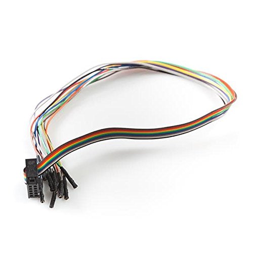 SparkFun Electronics CAB-09556 Bus Pirate Cable - Universal Programmer Cable for Microcontrollers, Arduino, Raspberry Pi | Ideal for Electronics Projects, DIY Prototyping & Embedded Systems Development