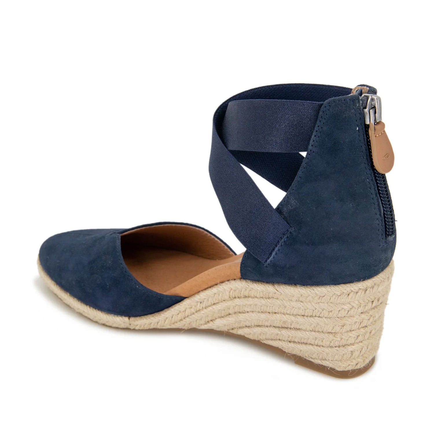 Gentle Souls Women's Orya Comfortable Slip-On Loafers in Navy Blue - Perfect for Work, Travel & Everyday Casual Wear