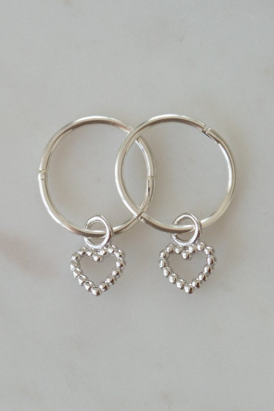 Dotty Love Silver Sleeper Earrings for Women – Hypoallergenic & Comfortable – Perfect for Everyday Wear, Gifts, and Special Occasions