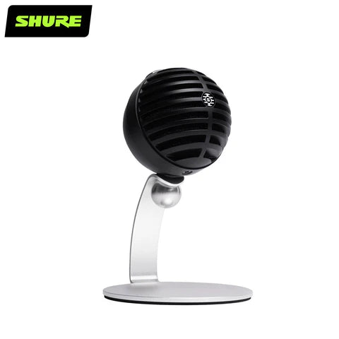 Shure MV5 & MV5C USB Digital Condenser Microphone for Podcasting, Streaming & Home Recording - Professional Studio-Quality Sound for Content Creators