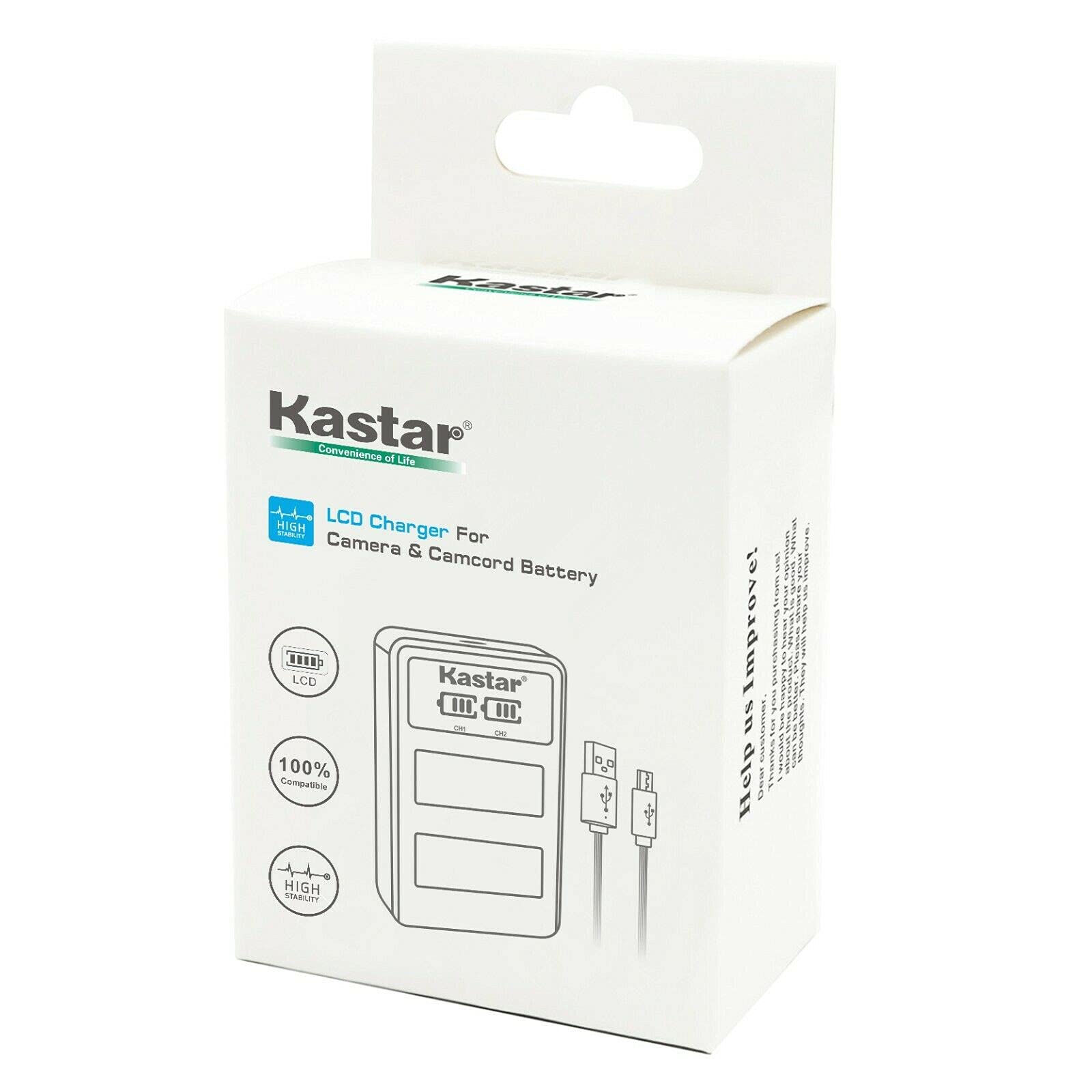 Kastar 4-Pack EN-EL25 Battery & LCD Dual USB Charger Set for Nikon Z50, Z FC Mirrorless Cameras - Compatible with EN-EL25a 4241 Battery & MH-32 Charger - Perfect for Travel, Vlogging & Photography