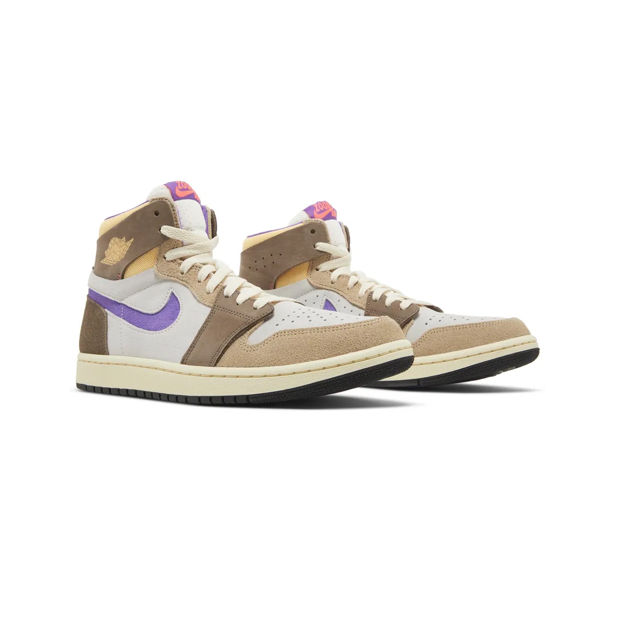 Air Jordan 1 High Zoom Air CMFT 2 'Palomino Wild Berry' (2023) - Men's Basketball Shoes for Running & Streetwear Fashion