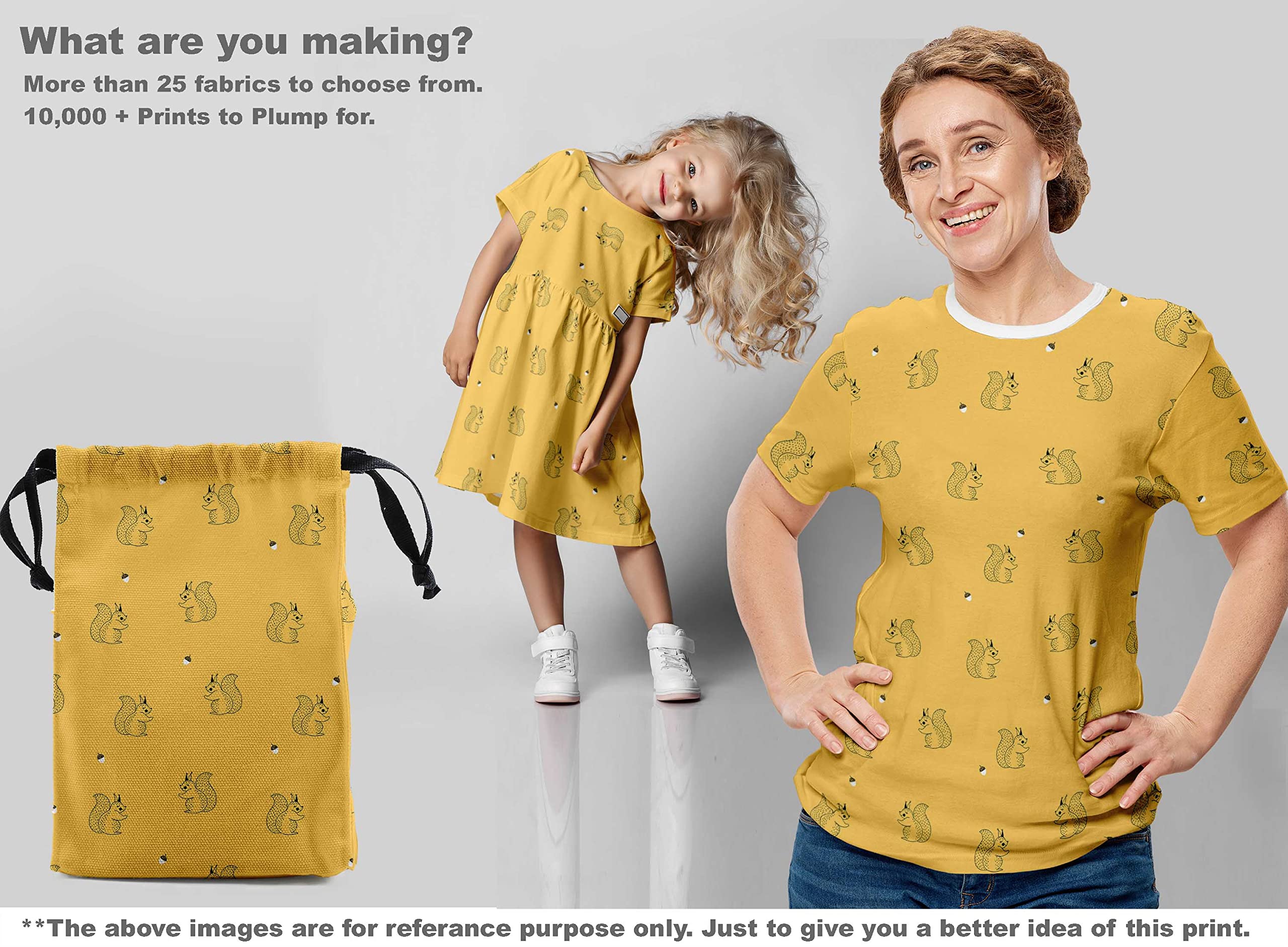 Premium 100% Cotton Poplin Fabric - Yellow Wine Glass Print, 42