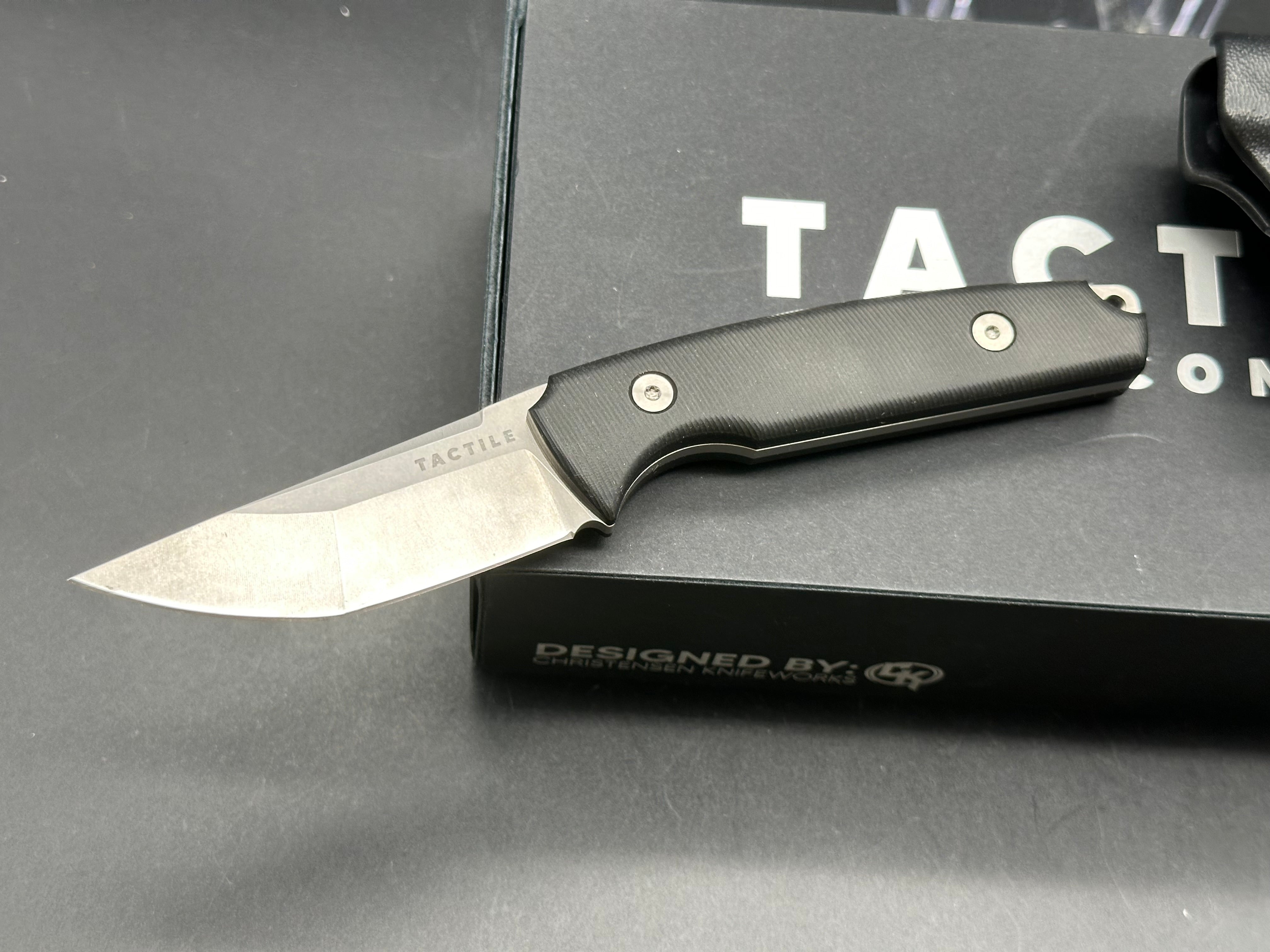 Premium Tactical Knife Dreadeye Magnacut with Boltaron Sheath - Outdoor Survival, Hunting, Camping & EDC Gear