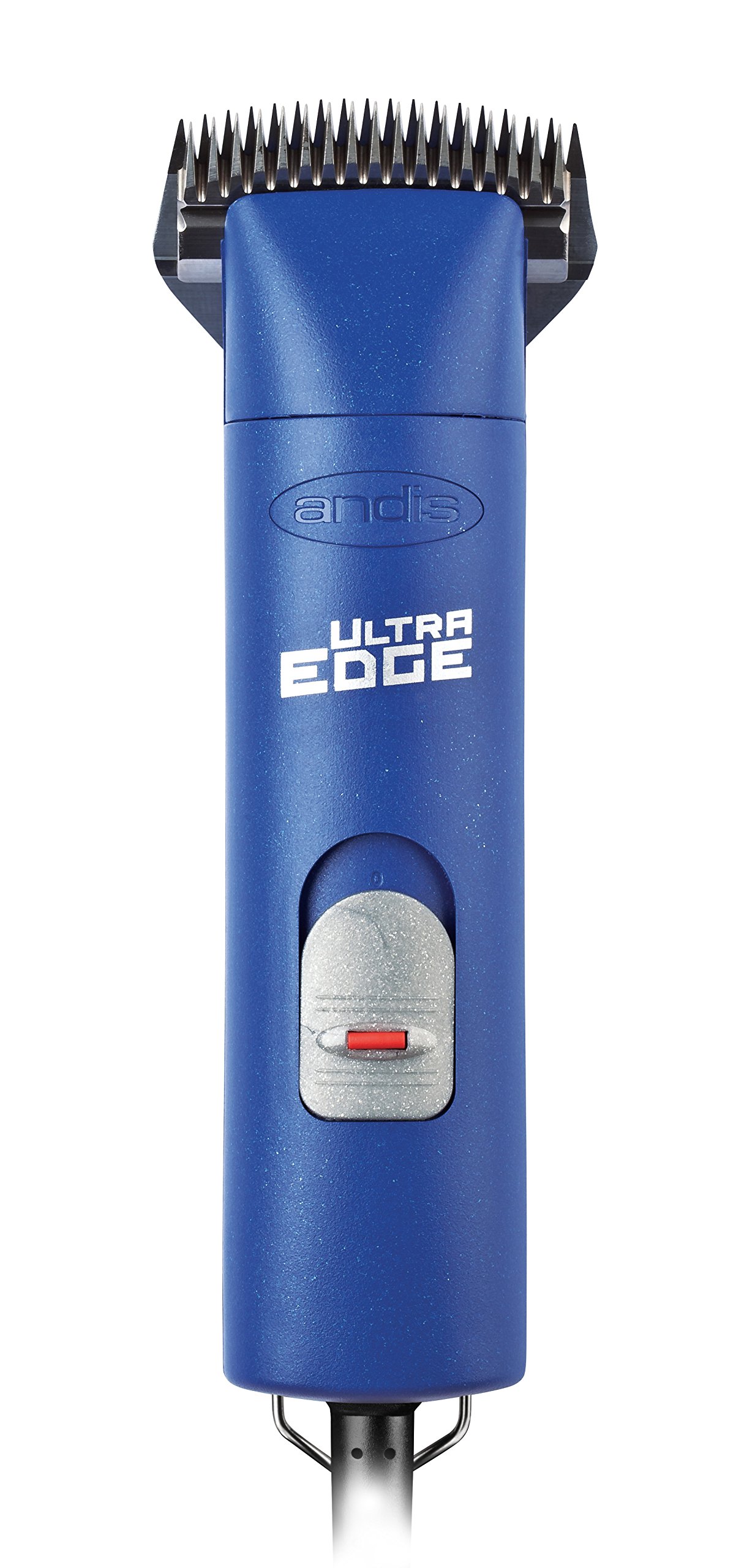 Andis 23085 UltraEdge AGC Super 2-Speed Detachable Blade Clipper for Cattle & Horses - Professional Grooming Tool with Super Blocking Blade (Blue) - Perfect for Livestock Shows, Farm Use & Veterinary Care