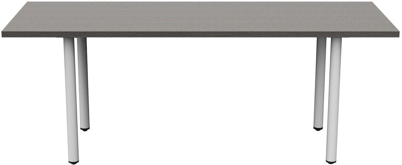Safco JURNI 72 x 24 Multi-Purpose Table with Post Leg and Glides - Heavy Duty Work Table for Office, Classroom, Conference Room, and Home Use [JN7224NFXPGL]