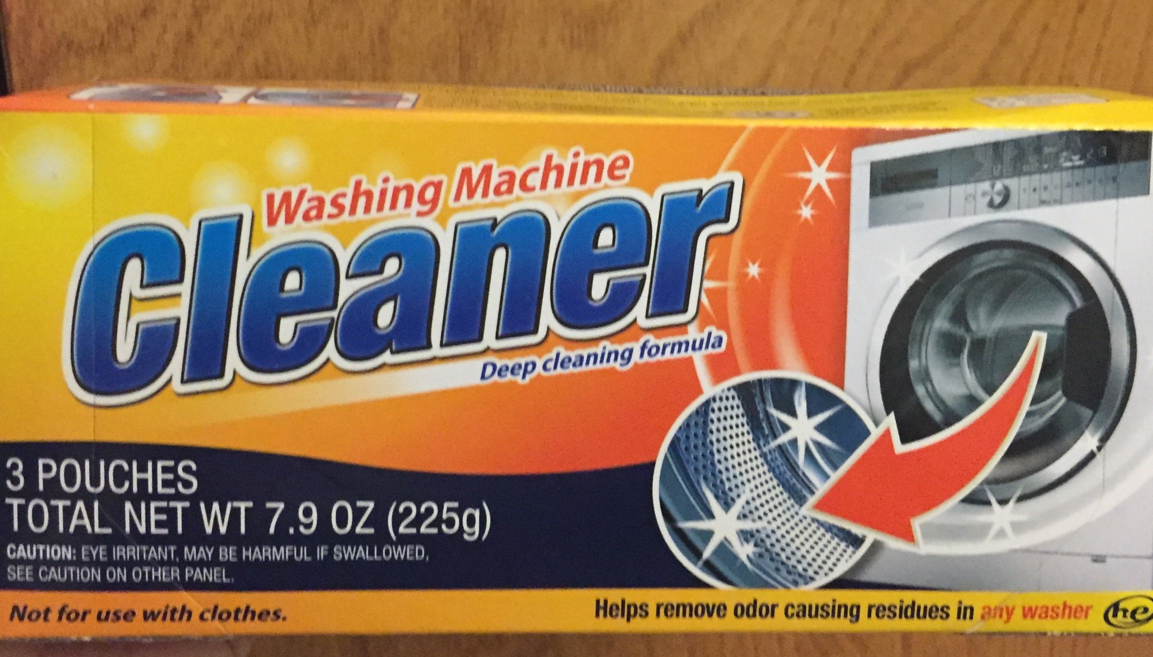 3-Pack Washing Machine Cleaner Pods - Deep Cleaning Formula for Front Load & Top Load Washers - Removes Odor, Mold & Residue - Use Monthly for Fresh & Clean Laundry