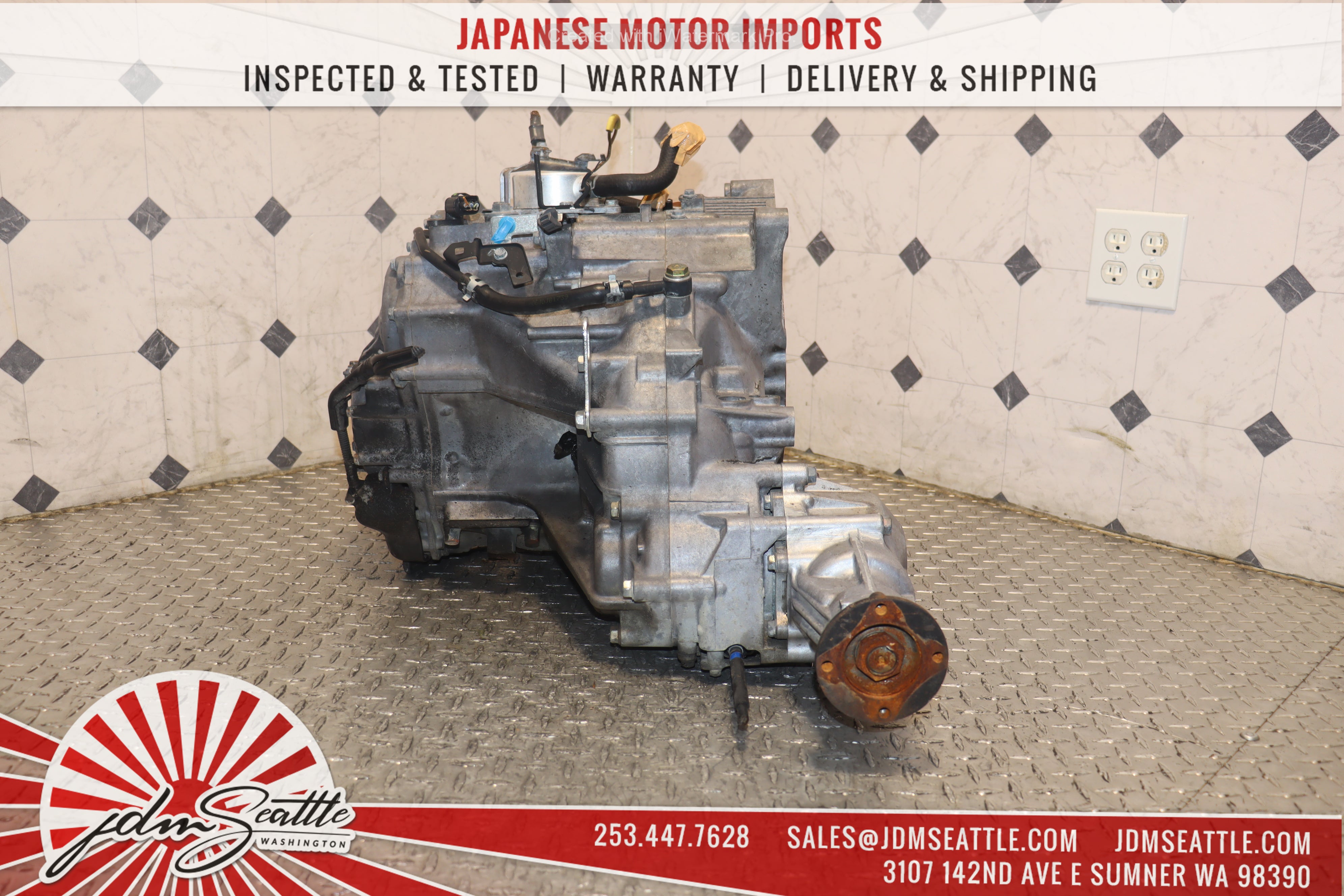 JDM J35A Automatic AWD Transmission for 2001-2002 Acura MDX & 2003-2005 Honda Pilot - Perfect for Off-Roading & Performance Upgrades