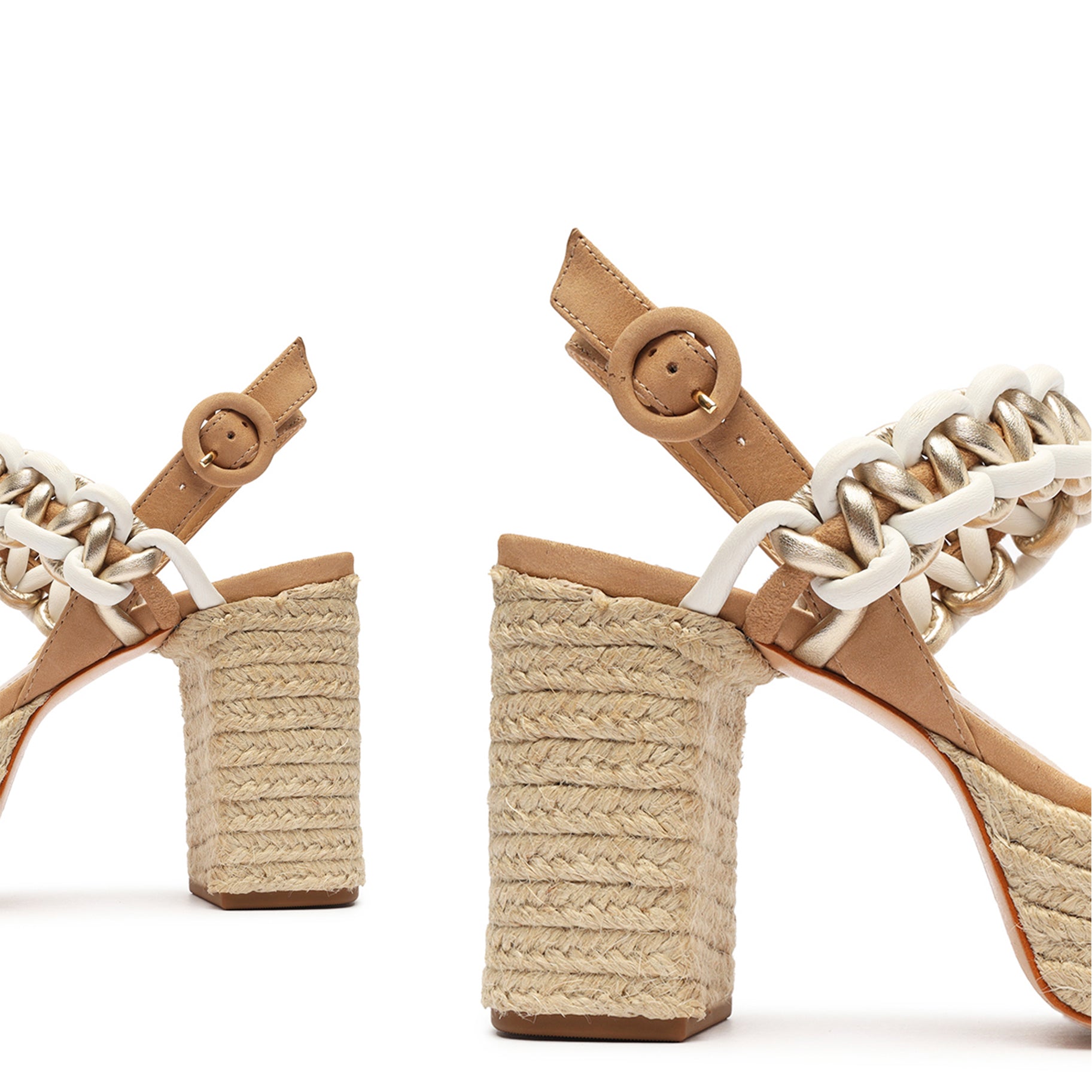 Juliet Platform Sandals for Women - Suede & Leather Strappy Heels - Perfect for Summer, Beach, and Casual Outings