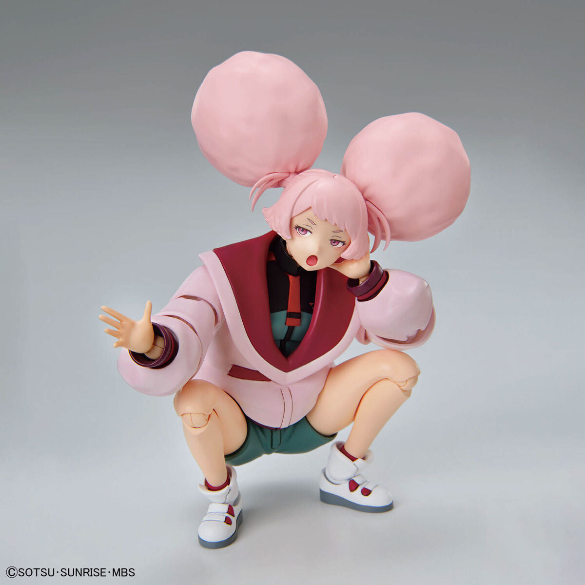 Figure Rise Standard Gundam The Witch From Mercury ChuChu (Chuatury Panlunch) Model Kit - High-Quality Anime Action Figure for Collectors & Gundam Fans - Perfect for Display, Cosplay & DIY Building Projects